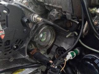 кронштейн генератора Renault Megane 1 поколение [рестайлинг] 2001, 1.9 л., дизель, МКПП, 7700113574