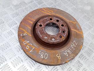 диск тормозной передний Opel Zafira 2 поколение (B) [рестайлинг] 2008, 1.9 л., дизель