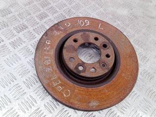 диск тормозной передний Opel Zafira 2 поколение (B) [рестайлинг] 2009, 1.7 л., дизель