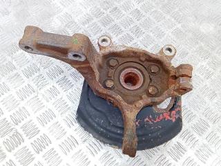 кулак поворотный левый Nissan Qashqai 1 поколение [рестайлинг] 2010, 1.5 л., дизель, 40015JD040