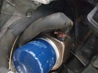 теплообменник масляного фильтра Renault Scenic 2 поколение 2006, 1.9 л., дизель, МКПП