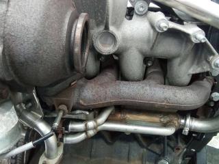 коллектор выпускной Renault Megane 2 поколение 2005, 1.9 л., дизель, МКПП