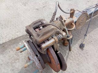 суппорт задний правый Ford Transit Custom 1 поколение 2014, W08241AD