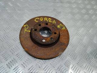 диск тормозной передний Opel Corsa D 2006, 1.3 л.