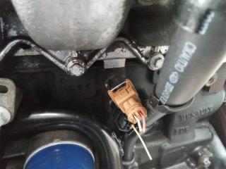 датчик детонации Renault Scenic 2 поколение [рестайлинг] 2007, 1.6 л., бензин, МКПП