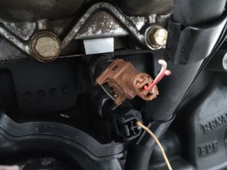 датчик детонации Renault Scenic 2 поколение [рестайлинг] 2007, 1.6 л., K4M 9 766, бензин, МКПП