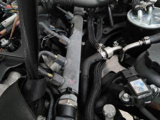 топливная рампа Mercedes-Benz C-Класс W203/S203/CL203 2003, 2.2 л., OM 646.962, дизель, A6110700395