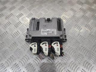 блок управления двигателем Citroen C4 2 поколение 2011, 1.6 л., дизель, 9666729580