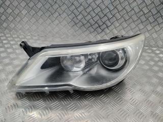 фара левая Volkswagen Tiguan 1 поколение 2009, 5N2941031J