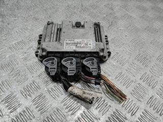 блок управления двигателем Citroen C4 1 поколение [рестайлинг] 2009, 1.6 л., дизель, 9666986680