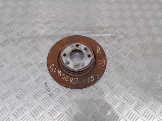 диск тормозной передний Renault Sandero 1 поколение 2009