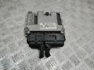 блок управления двигателем Volkswagen Golf 5 поколение 2009, 2.0 л., дизель, АКПП, 03G906021