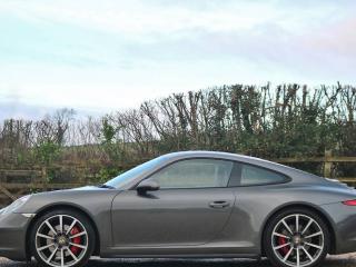 диск литой Porsche 911 Carrera S 991 2014, 3.8 л., MA1.03, бензин, робот, серый, задний привод, правый руль, 99136216630, 99136216130