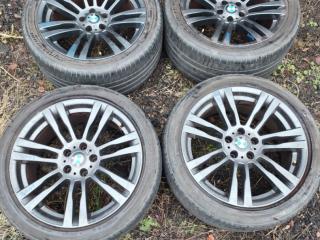 диск литой BMW X5 E70 [рестайлинг] 2011, 3.0 л., N57 D30 B, дизель, АКПП, tiefseeblau metallic (a76), внедорожник 5 дв., полный привод, правый руль, 7842183, 7842184