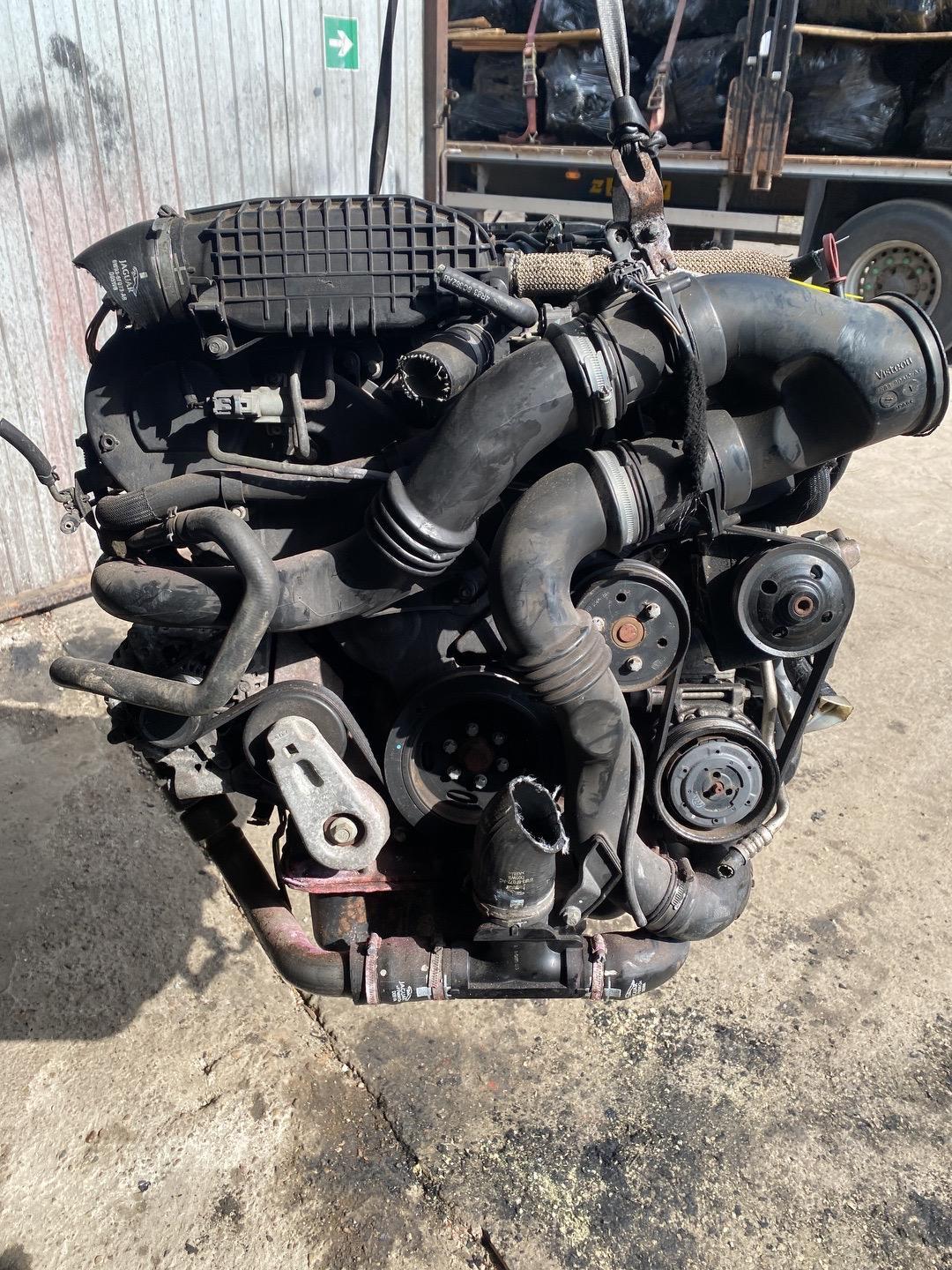 двигатель Jaguar XF X250 2008, 2.7 л., AJD, дизель, АКПП, 276DT, AJD7G - фото №1