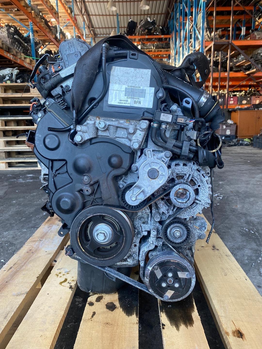 двигатель Citroen DS4 1 поколение (2010 - 2016), 1.6 л., 9HP (DV6DTED), дизель, 9HP, DV6DTED, DV6DTED9HP, DV6DT - фото №1