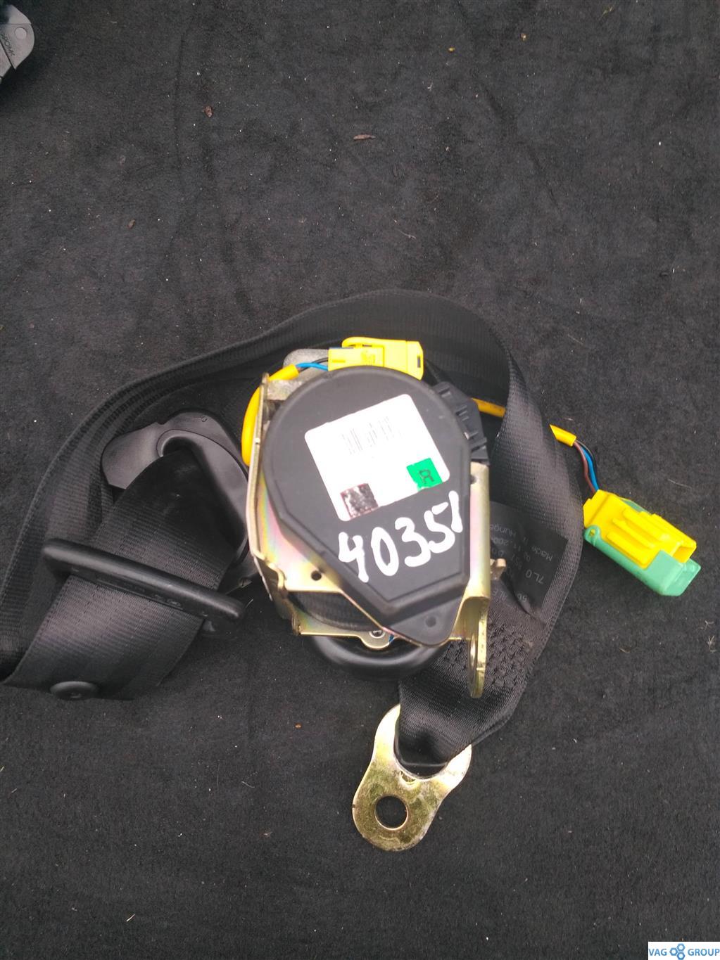 ремень безопасности Volkswagen Touareg 1 поколение 2004, 4.2 л., бензин, внедорожник 5 дв., 7L0857806A, . - фото №1