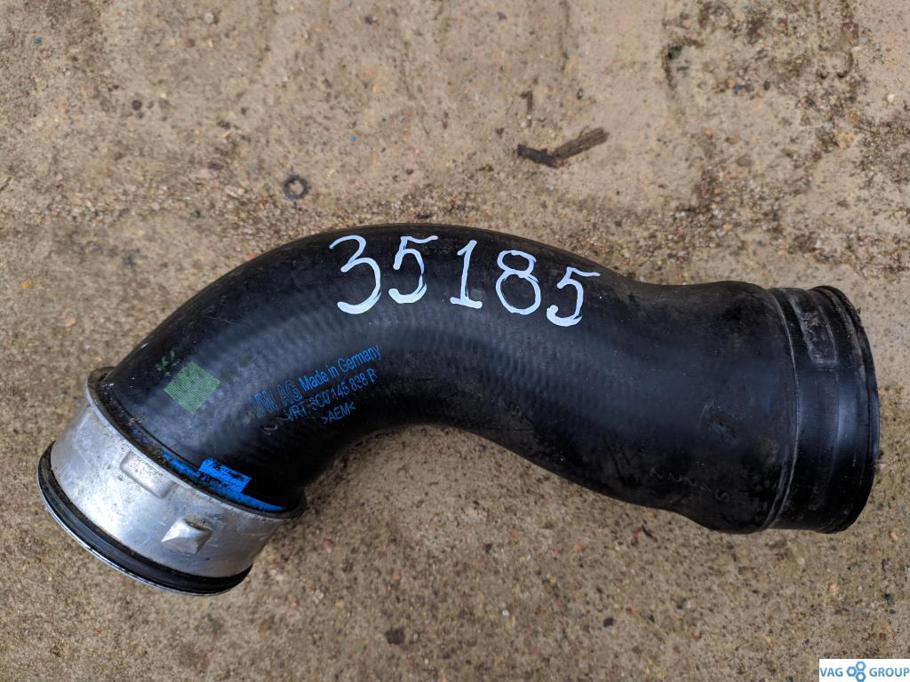 патрубок (трубопровод, шланг) Volkswagen Passat B6 2007, 1.9 л., TDi, дизель, седан, 3C0145838B, . - фото №1