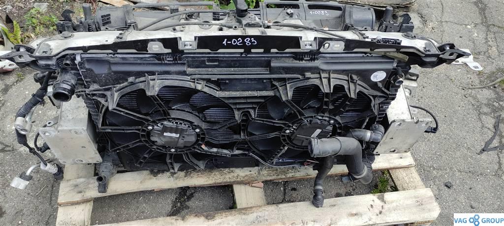 передняя панель крепления облицовки (телевизор) Porsche Macan 1 поколение 2017, 3.0 л., TDi, дизель, внедорожник 5 дв., 95B959455, 95B959455A - фото №1