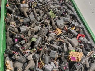 Разъем (фишка) проводки Audi A6 4F/C6 [рестайлинг] 2008, седан, AUDIVW, .