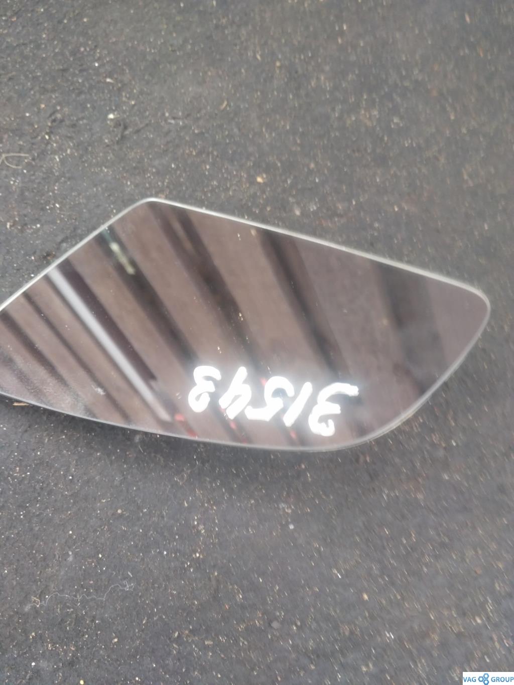 стекло зеркала наружного левого Audi A4 B6 2003, 1.8 л., бензин, седан, 8E0857535C, . - фото №1