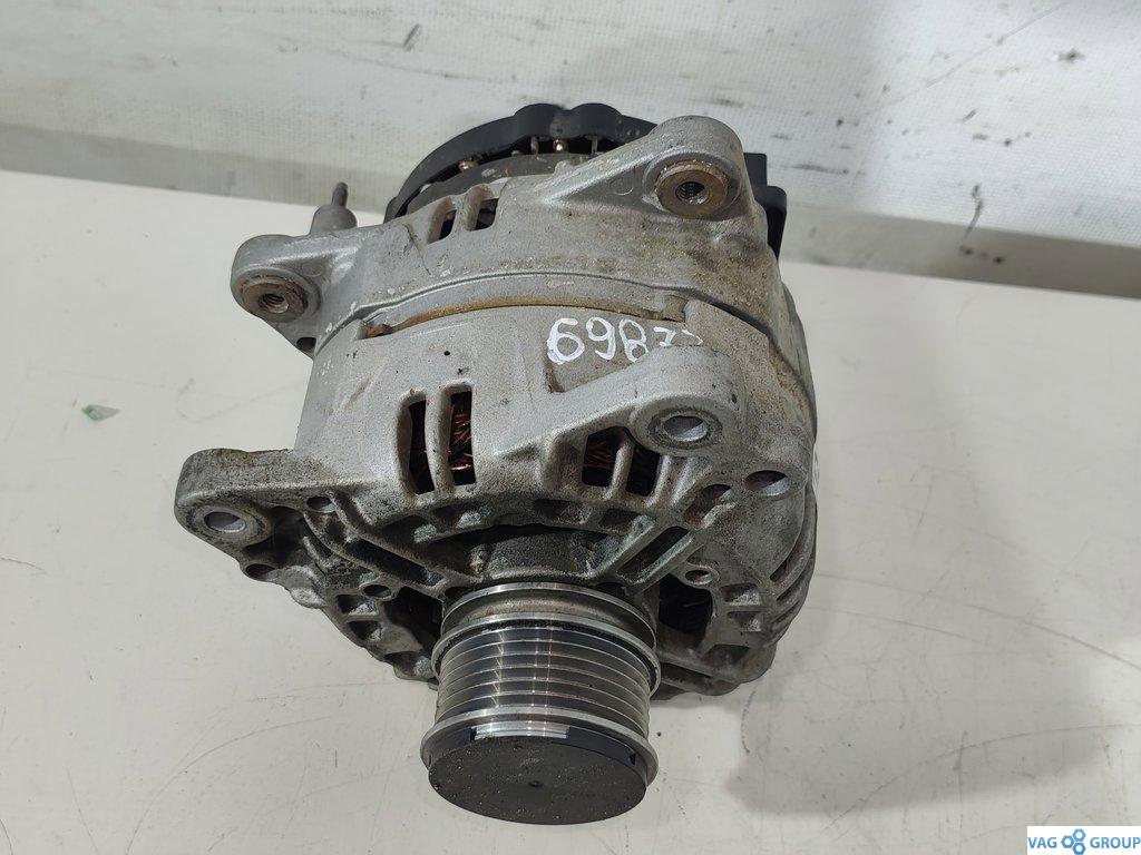 генератор Skoda Superb 1 поколение 2005, 2.0 л., TDi, дизель, седан, 028903028E, 038903018Q, 038903018QX, 038903024F - фото №1