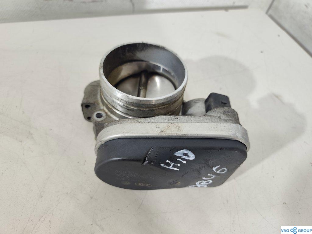 заслонка дроссельная Volkswagen Touareg 1 поколение 2006, 3.2 л., бензин, внедорожник 5 дв., 022133062AD, . - фото №1