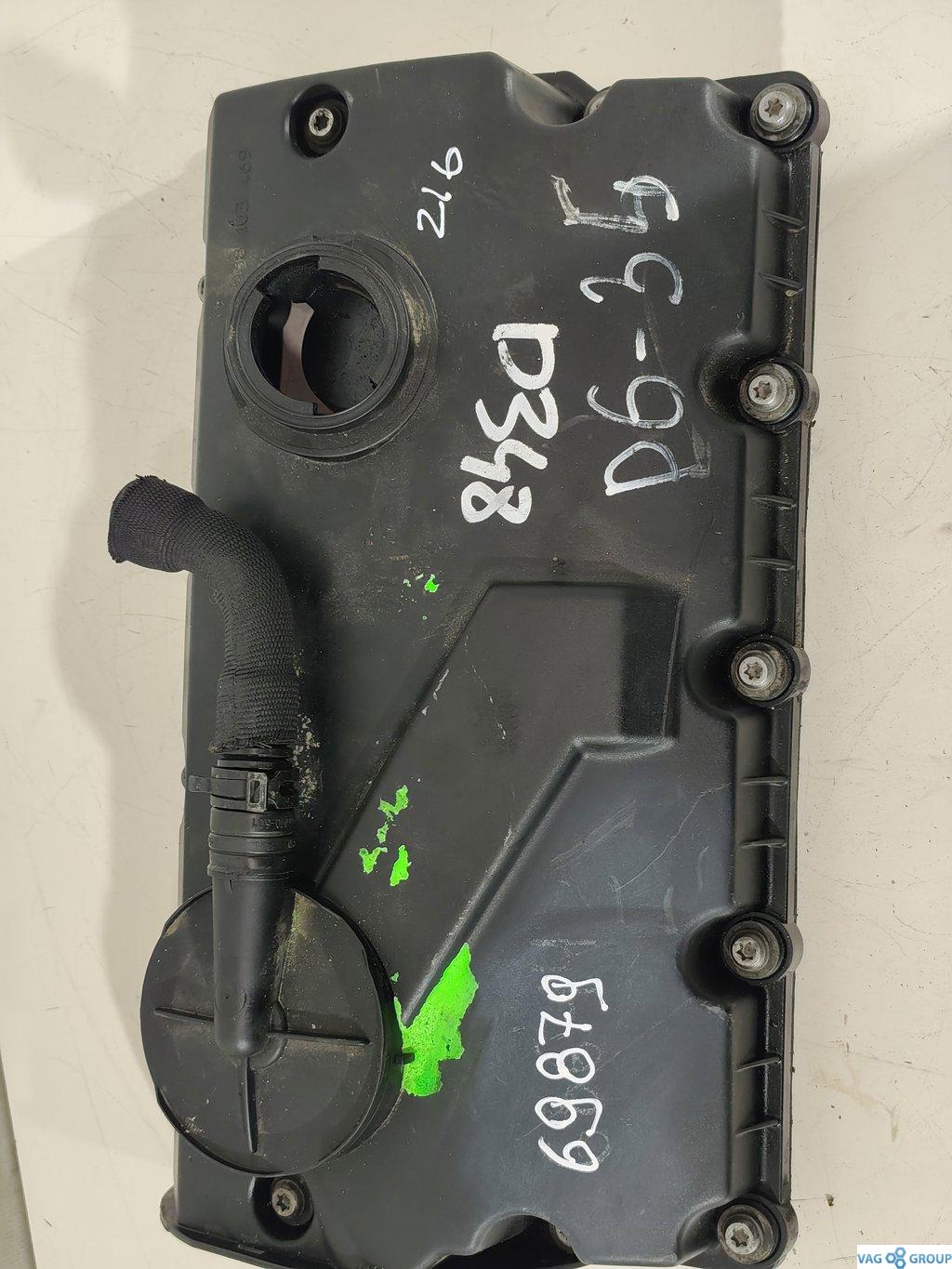 клапанная крышка Volkswagen Passat B6 2007, 1.9 л., TDi, дизель, седан, 038103469Q, 038103469S, 038103469AD, 038103469AH - фото №1