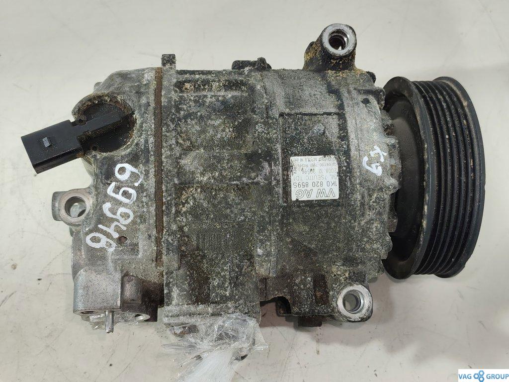 компрессор кондиционера Volkswagen Caddy 3 поколение 2006, 2.0 л., TDi, дизель, фургон, 1K0820859P, 1K0820803S, 1K0820859M, 1K0820859S, 1K0820803L, 1K0820859F, 1K0820803N, 1K0820803F, 1K0820859E, 5N0820803C, 1K0820803P, 5N0820803A, 1K0820859T, 1K0820859C, 5Q0820803E, 5N0820803, 5N0820803H, 890632, 1K0820803C, 1K0820859D, 1K0820803E, 5K0820803H, 1K0820808DX, 1K0820808FX, 5K0820803J, 1K0820803QX, 1K0820808A, 1K0820808BX, 1K0820859H, 1K0820859N, 5K0820803, 5K0820803C, 5K0820803E, 5K0820803G, 5K0820803L, 5Q0820803J, 5Q0820803N, 5Q0820803R, 8J0260805A, 699357 - фото №1