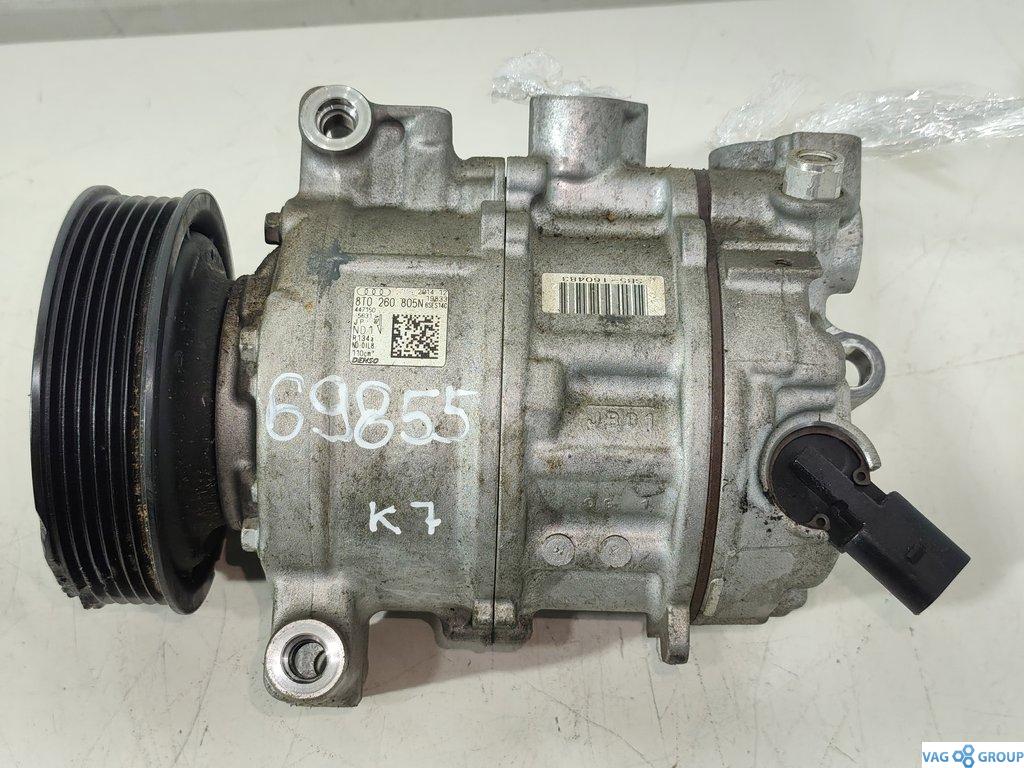 компрессор кондиционера Audi A5 F5 2016, 2.0 л., бензин, седан, 8T0260805E, 8T0260805N - фото №1