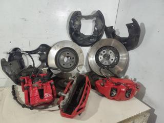 комплект тормозов Audi Q8 1 поколение 2021, 3.0 л., TDi, дизель, внедорожник 5 дв., 4M0615106JQ, 4M0615108BP