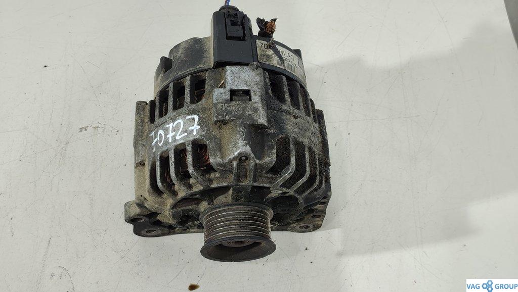генератор Skoda Fabia 2 поколение (5J) 2007, 1.2 л., бензин, хетчбэк 5 дв., 03D903025H, .