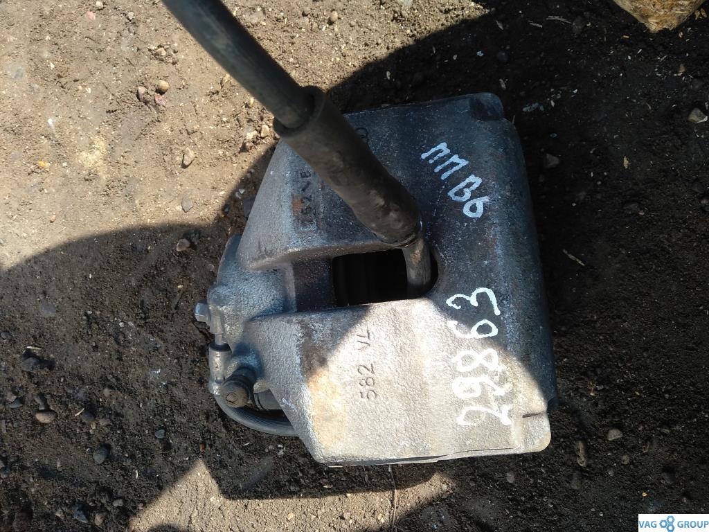 суппорт передний правый Volkswagen Golf 5 поколение 2007, 2.0 л., TDi, дизель, хетчбэк 5 дв., 1K0615124E, . - фото №1