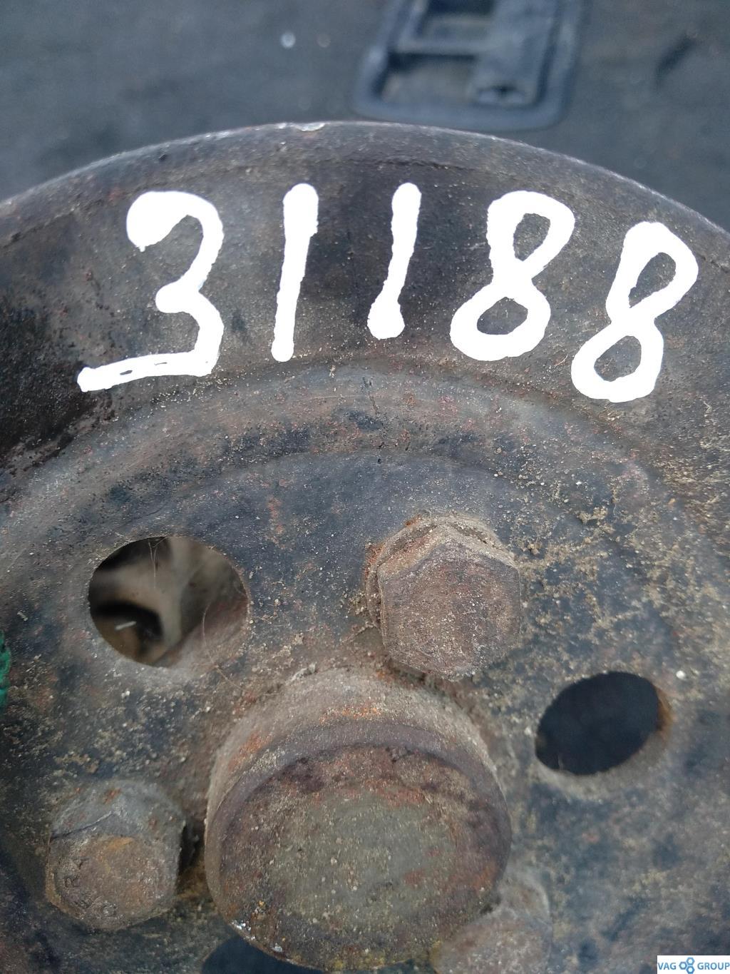 насос гидроусилителя руля Audi 80 8A/B3 1988, 2.0 л., бензин, седан, 026145155B, 026145155BX - фото №1