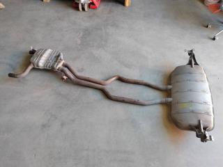 глушитель Audi Q7 4L [рестайлинг] 2013, 3.0 л., бензин, 7L8253209AM, 7L8253609AF