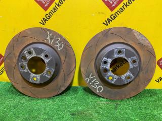 диски тормозные (комплект) Audi Q7 4L [рестайлинг] 2014, 4.2 л., дизель, 7L8615301, 7L8615302, DBA2246E