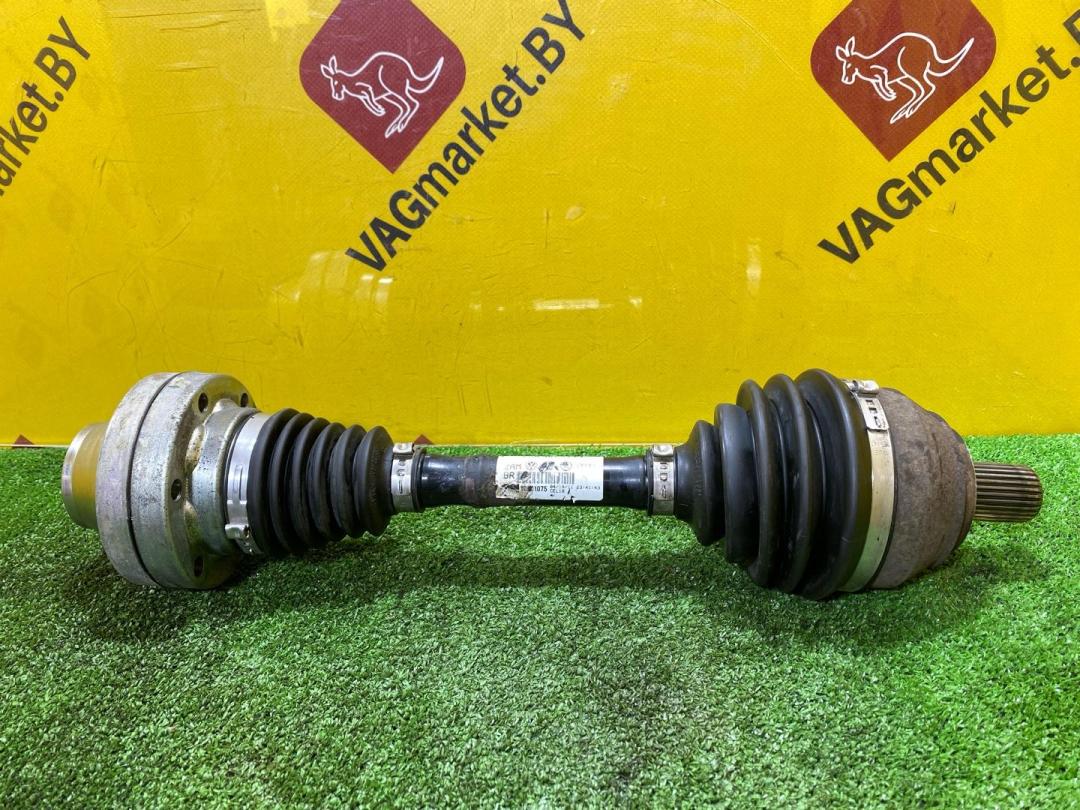 полуось передняя правая (приводной вал, ШРУС) Volkswagen Amarok 1 поколение 2H 2012, 2.0 л., дизель, 2H0407271B - фото №1
