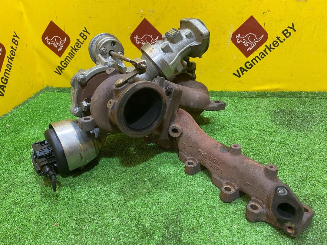 турбина Volkswagen Amarok 1 поколение 2H 2012, 2.0 л., дизель, 03L145715E - фото №1