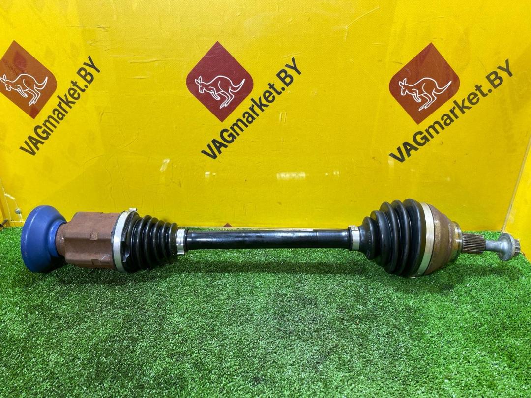 полуось передняя правая (приводной вал, ШРУС) Volkswagen Tiguan 2 поколение 2020, 2.0 л., бензин, 5QF407272N - фото №1