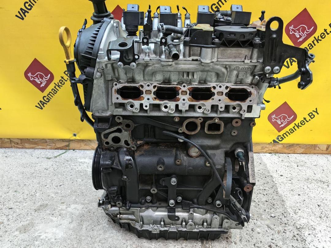 двигатель Volkswagen Tiguan 2 поколение 2020, 2.0 л., бензин, CHHB, CHH, 06K100039F - фото №1